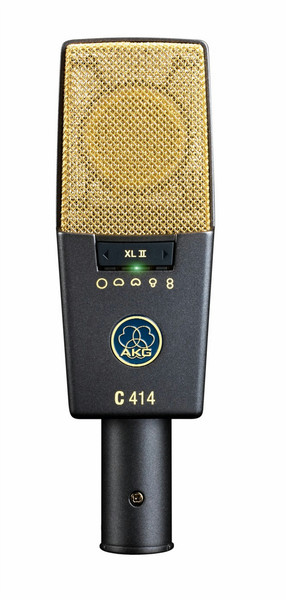 AKG C414 XLII Stage/performance microphone Wired Gold,Grey microphone