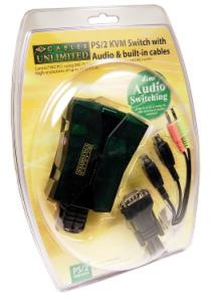 Cables Unlimited SWB-9000A Tastatur/Video/Maus (KVM)-Switch