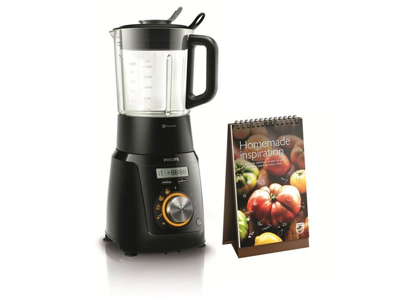 Philips Avance Collection HR2099/90 Tabletop blender 2L 1100W Black blender