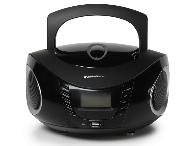 AudioSonic CD-1594 Цифровой 6Вт Черный CD радио