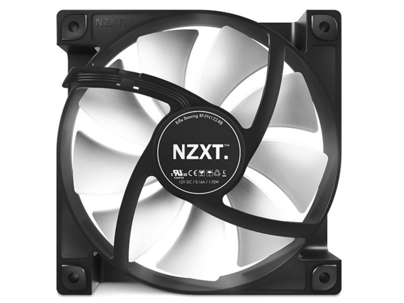 NZXT RF-FN122-RB Корпус компьютера Вентилятор компонент охлаждения компьютера