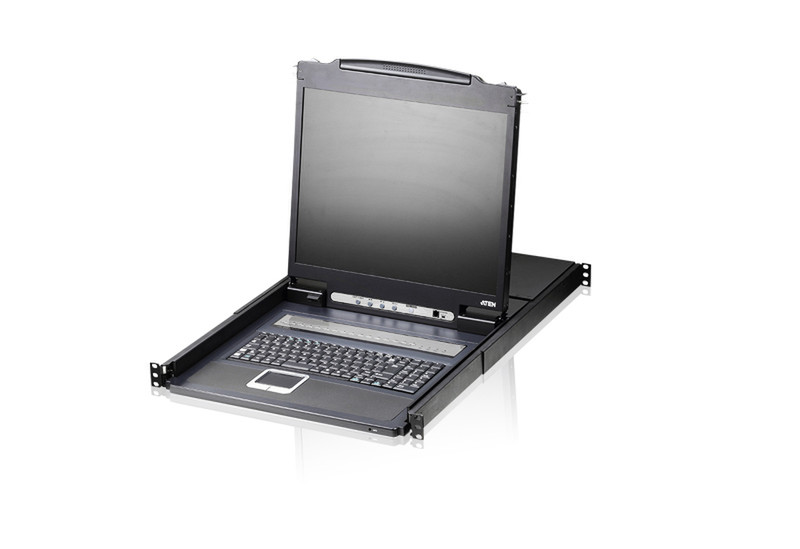 Aten CL1308N 1U Черный KVM переключатель