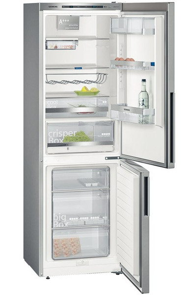Siemens KG36EBL41 freestanding 214L 88L A+++ Stainless steel fridge-freezer