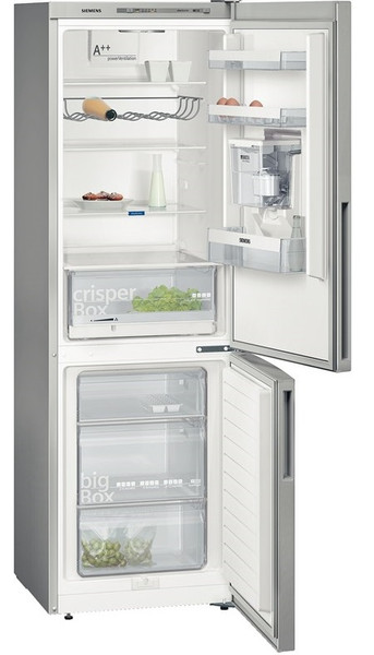 Siemens KG36WXL30S Отдельностоящий 213л 94л A++ Нержавеющая сталь холодильник с морозильной камерой