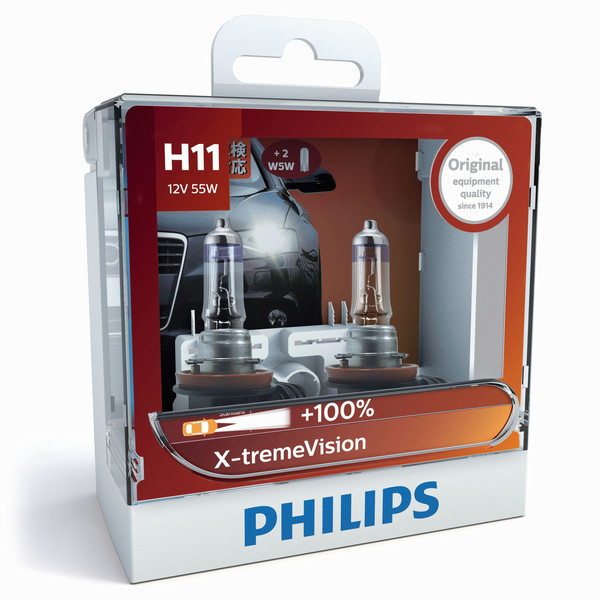 Philips X-tremeVision car headlight bulb 12362XVSM