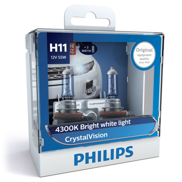 Philips CrystalVision Headlights 12362CVSM