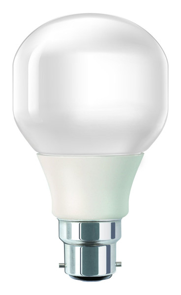 Philips Softone 871150066271210 8W B22 A Warm white fluorescent bulb energy-saving lamp