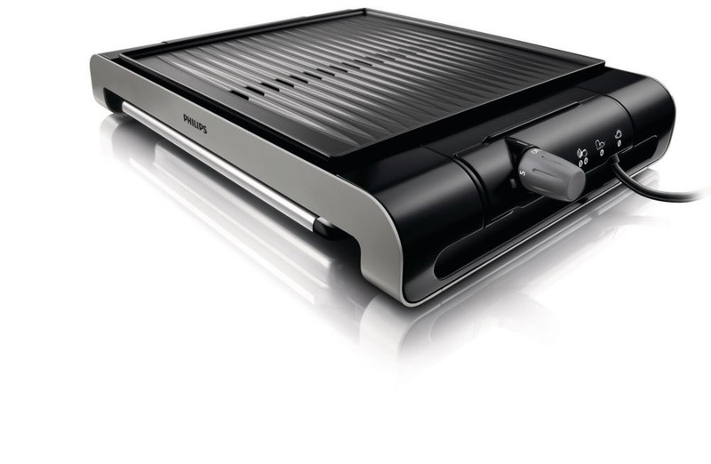 Philips HD4417/25 Grill Tabletop Electric 2000W Black,Silver barbecue