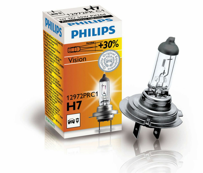 Philips Vision car headlight bulb 12972PRC1