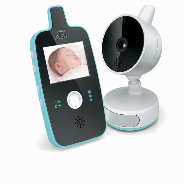 Philips AVENT SCD603/10 150м Черный, Синий, Белый baby video monitor