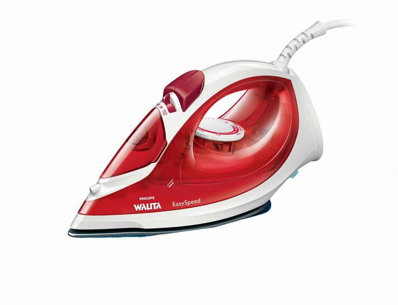 Philips Walita EasySpeed RI1028/44 Steam iron Ceramic soleplate 1800W Red,White iron