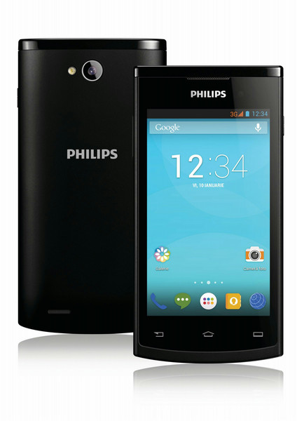 Philips CTS308BK/58 Dual SIM Black smartphone