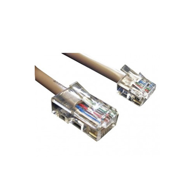 APG Cash Drawer RJ-45\RJ-12, 5ft 1.5m Brown printer cable
