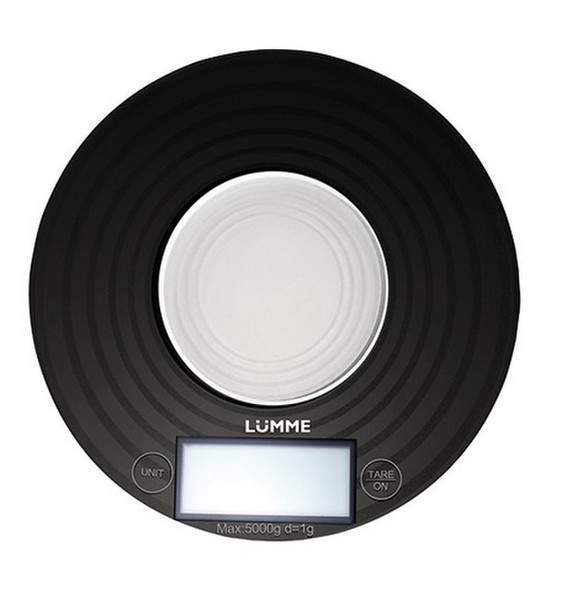 Lumme LU-1317 Electronic kitchen scale Черный кухонные весы
