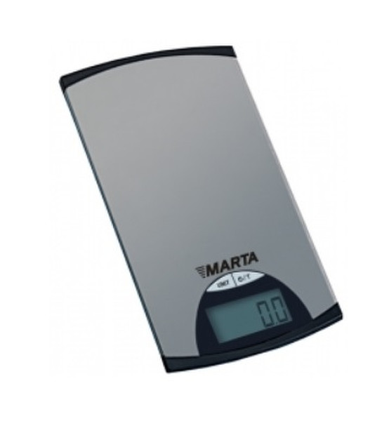 MARTA MT-1625 Electronic kitchen scale Черный, Нержавеющая сталь кухонные весы
