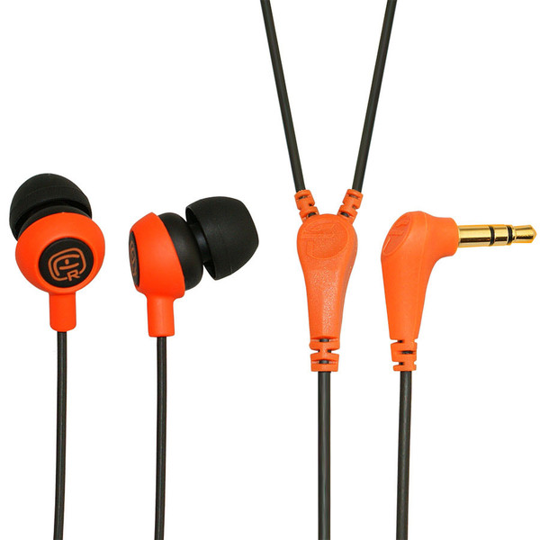 Fischer Audio Totem Orb Orange im Ohr im Ohr Schwarz