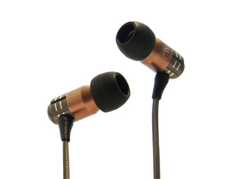 Fischer Audio FA-912 Intraaural In-ear Gold,Grey headphone