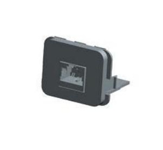 AMP 1711796-3 RJ-45 Black socket-outlet