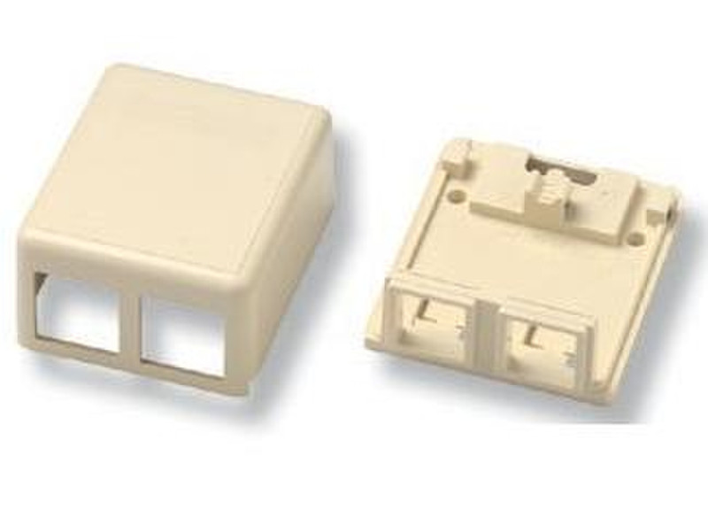 AMP 1116698-3 White outlet box