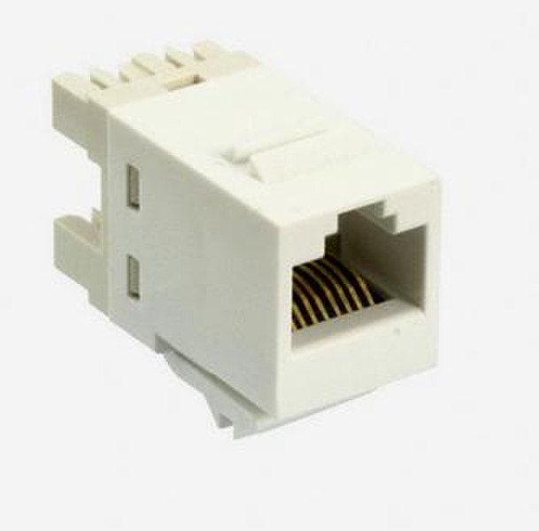 AMP 1375055-3 RJ-45 White socket-outlet