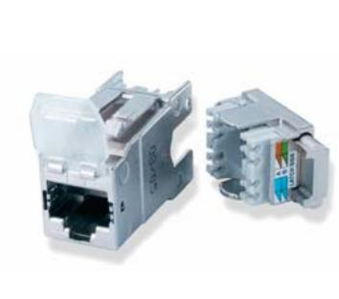 AMP 1375189-1 RJ-45 White socket-outlet