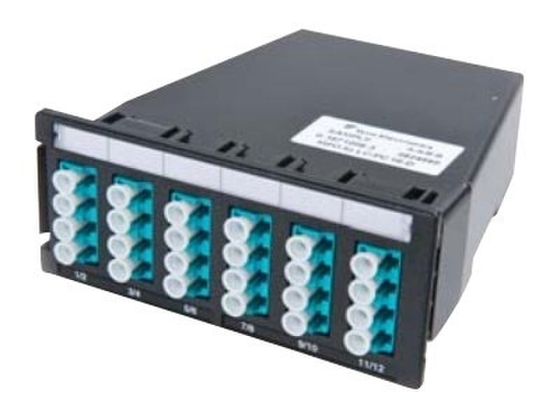 AMP 1671206-3 LC/MPO 1pc(s) Black fiber optic adapter
