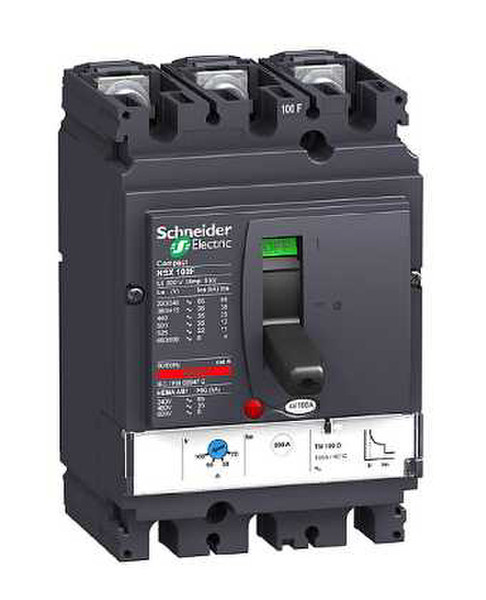 Schneider Electric NSX100B B-type 3P circuit breaker