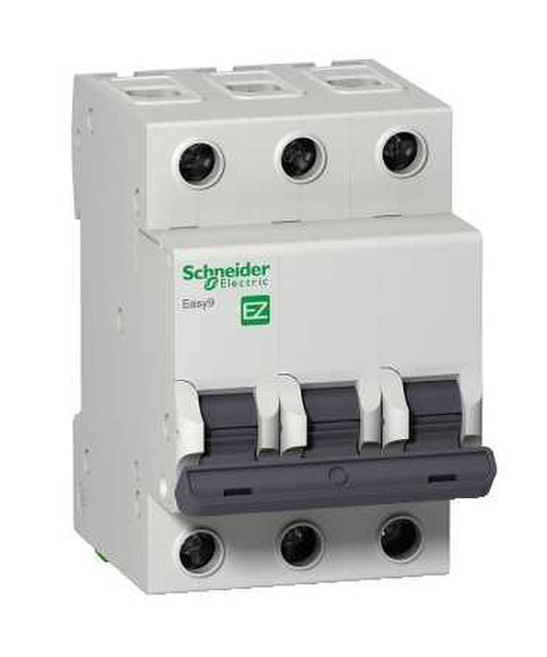 Schneider Electric Easy9 MCB C-type 3P прерыватель цепи