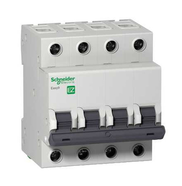 Schneider Electric Easy9 MCB C-type 4P прерыватель цепи