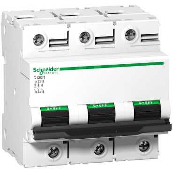 Schneider Electric C120N C-type 3P 9модуль(и) прерыватель цепи