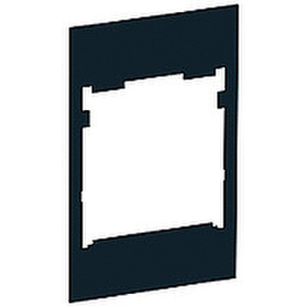 Schneider Electric 49881 Black switch plate/outlet cover