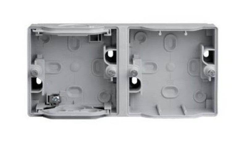 Schneider Electric ENN37714 Серый розеточная коробка