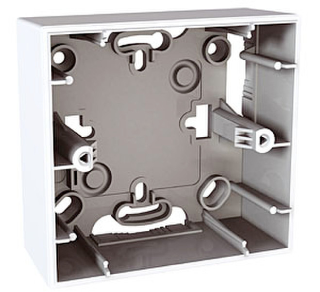 Schneider Electric Unica Basic Белый розеточная коробка