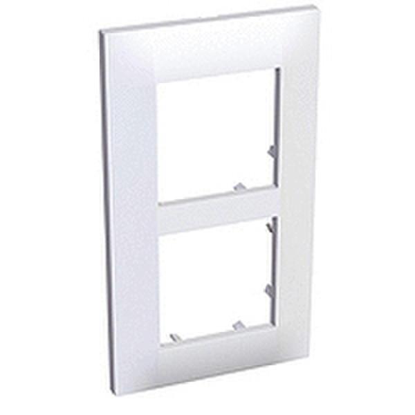 Schneider Electric ALB45653 White switch plate/outlet cover