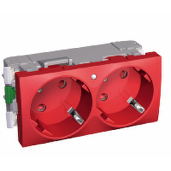 Schneider Electric ALB45255 Red socket-outlet
