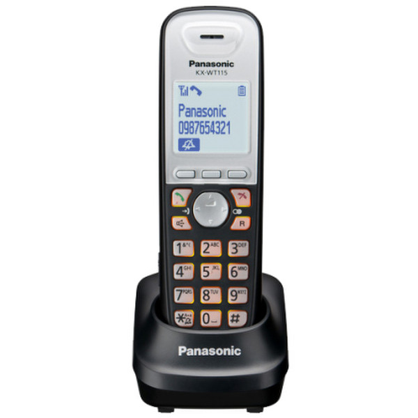 Panasonic KX-WT115RU DECT telephone handset Black