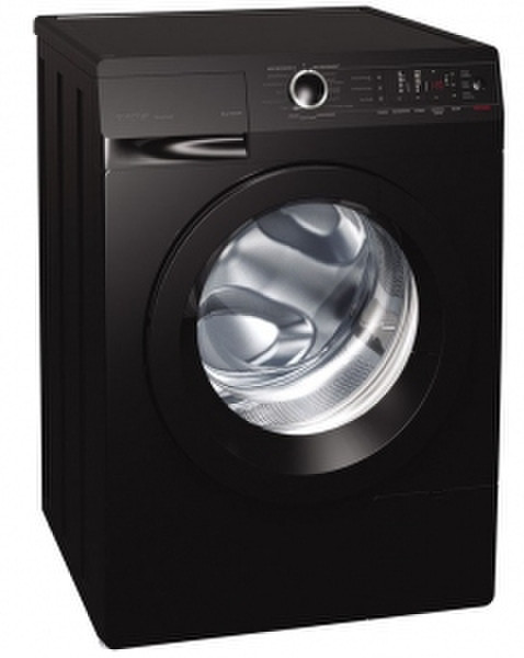 Gorenje W85Z03B Отдельностоящий Фронтальная загрузка 8кг 1000об/мин A+ Черный стиральная машина