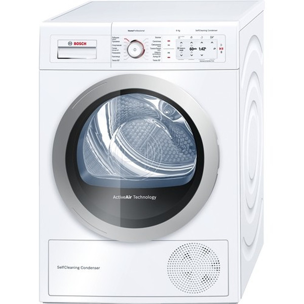 Bosch HomeProfessional WTY87780OE freestanding Front-load 9kg A White tumble dryer