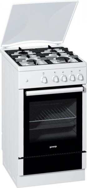 Gorenje G51103AW Freistehend Gas hob B Weiß Küchenherd