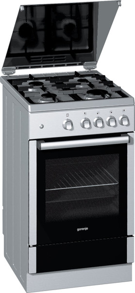 Gorenje G51103AX Freistehend Gas hob B Edelstahl Küchenherd