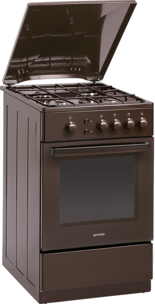 Gorenje G51106ABR Freestanding Gas hob Brown cooker