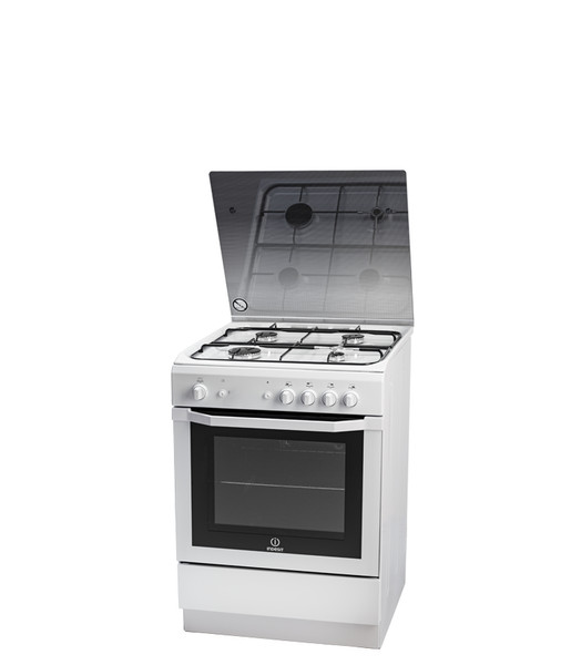 Indesit I6GG0G(W)/RU Freestanding Gas hob White cooker