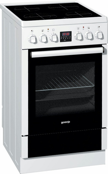 Gorenje EC57335AW Freestanding Ceramic hob A White cooker