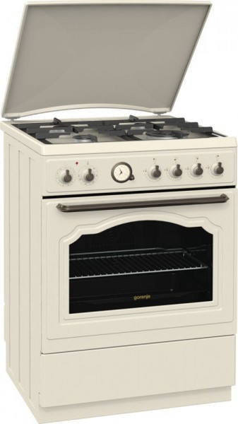 Gorenje K67CLI Freestanding Gas hob A Ivory cooker