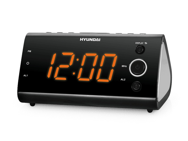 Hyundai H-1551 Часы Цифровой Черный радиоприемник
