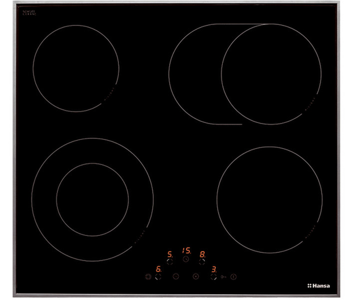 Hansa BHCI63706 Built-in Ceramic Black hob