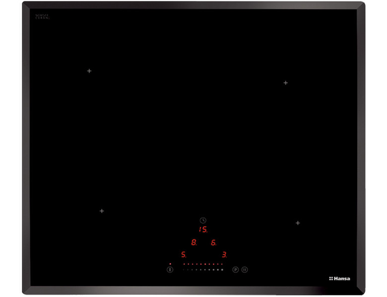 Hansa BHI68303 Built-in Induction Black hob