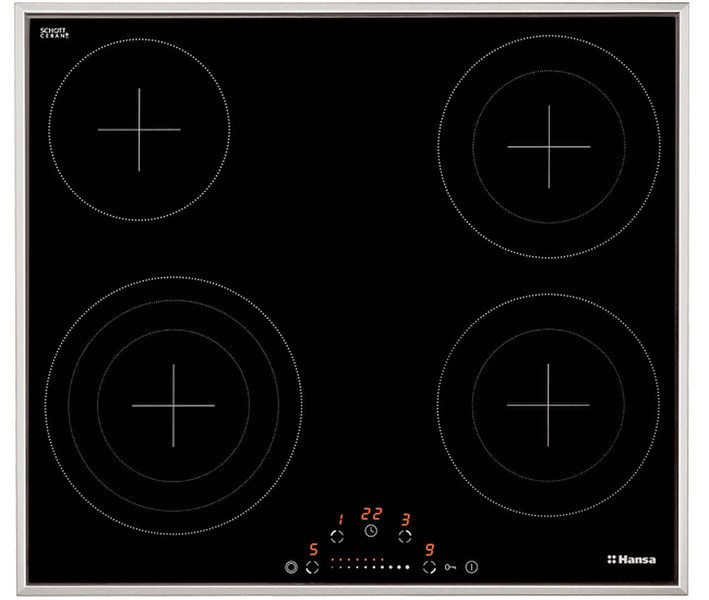 Hansa BHCI63808 Built-in Induction Black hob