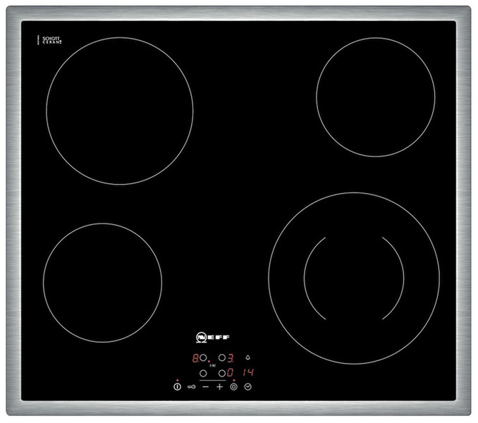 Neff T13B41N2 Built-in Ceramic Black hob