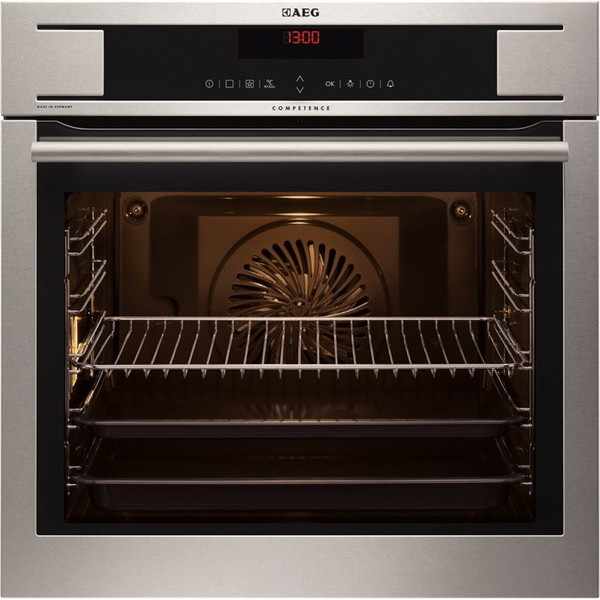 AEG BP5731460M Electric oven 74л 3680Вт A Черный, Нержавеющая сталь